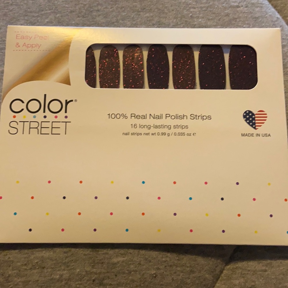 Color Street nail polish strips Russian Around